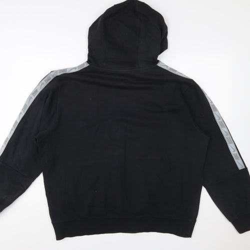 Nike Men's Black Large Pullover Hoodie Classic Fit Sportswear