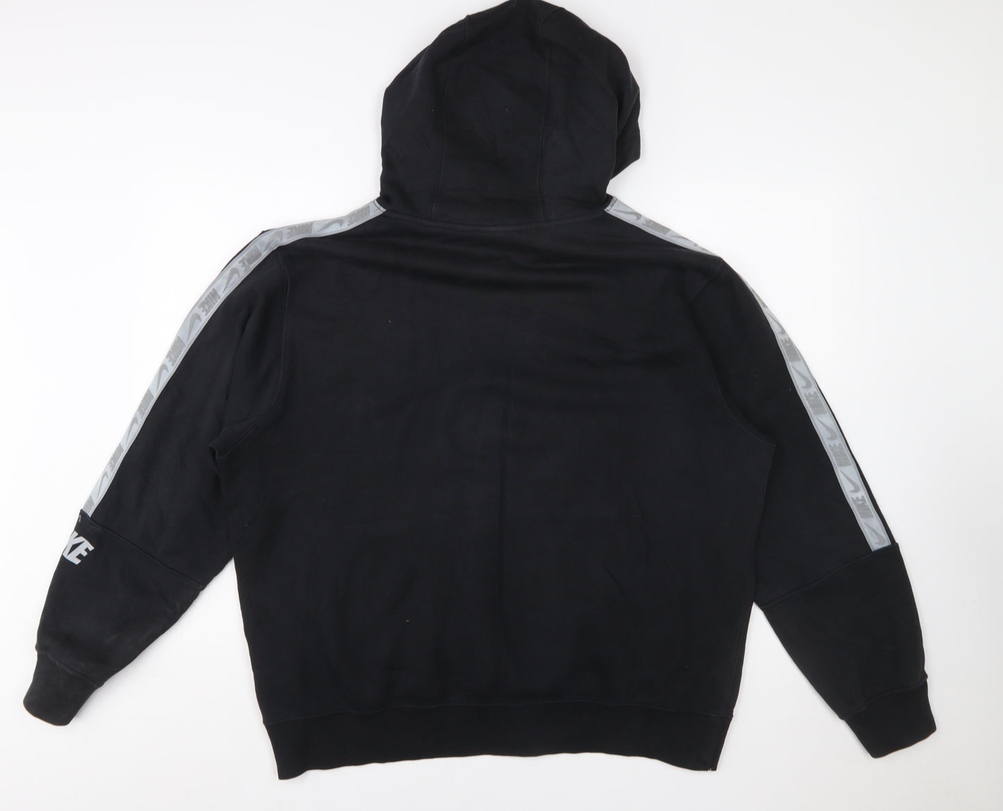 Nike Men's Black Large Pullover Hoodie Classic Fit Sportswear