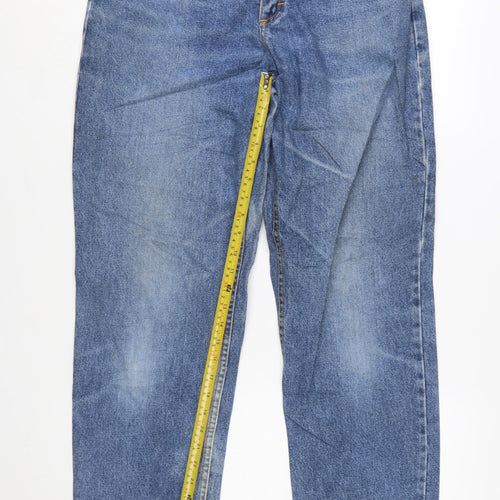Lee Riders Men's Blue 34x32 Straight Fit Vintage Denim Jeans
