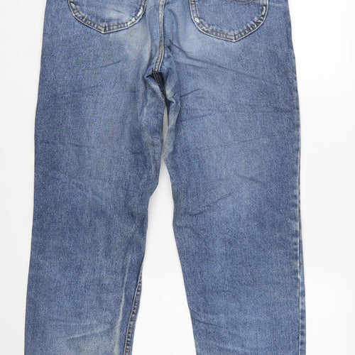 Lee Riders Men's Blue 34x32 Straight Fit Vintage Denim Jeans