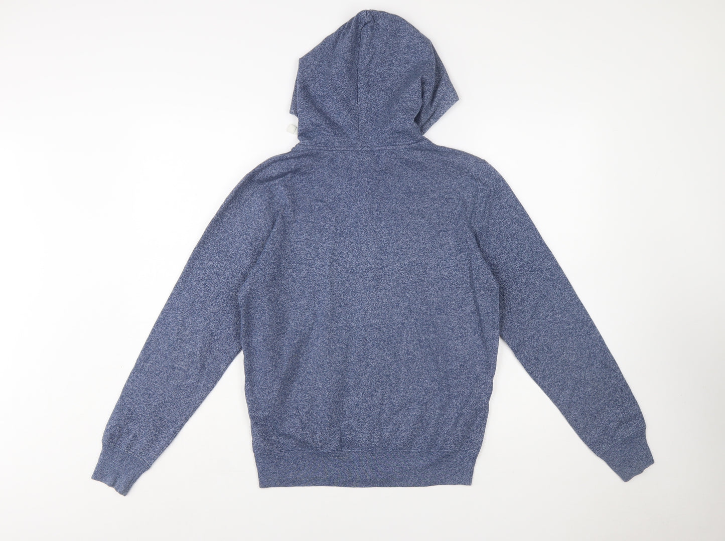 Champion Women's Blue Small Full Zip Hoodie Cotton Blend