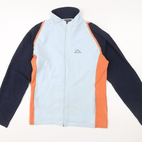 Kappa Men's Blue Full Zip Sweatshirt XL Sports Jersey Top