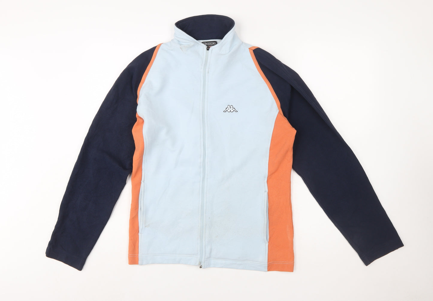 Kappa Men's Blue Full Zip Sweatshirt XL Sports Jersey Top