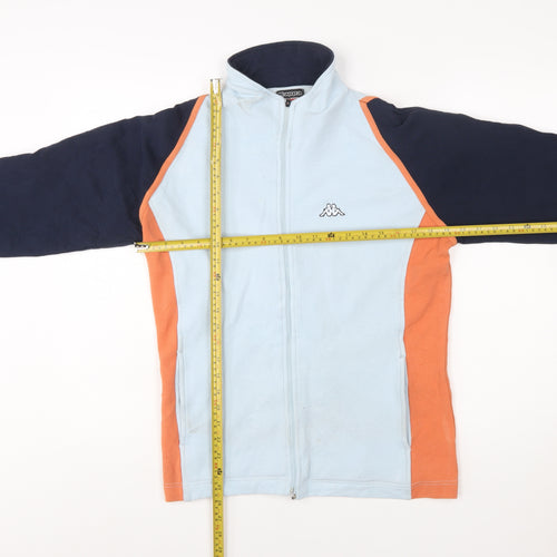 Kappa Men's Blue Full Zip Sweatshirt XL Sports Jersey Top