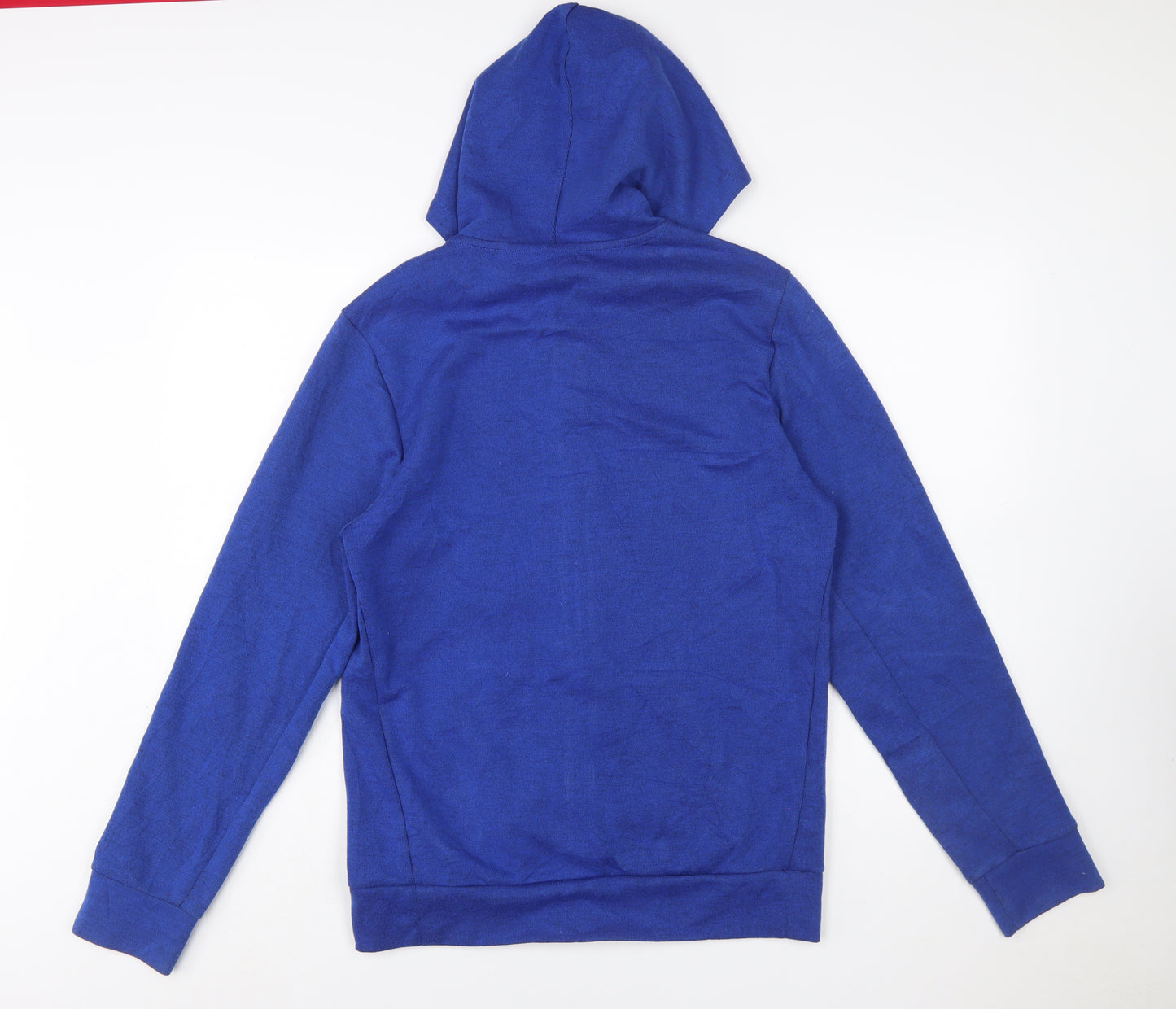 Reebok Men's Blue Full Zip Hoodie Size S Lightweight Sportswear