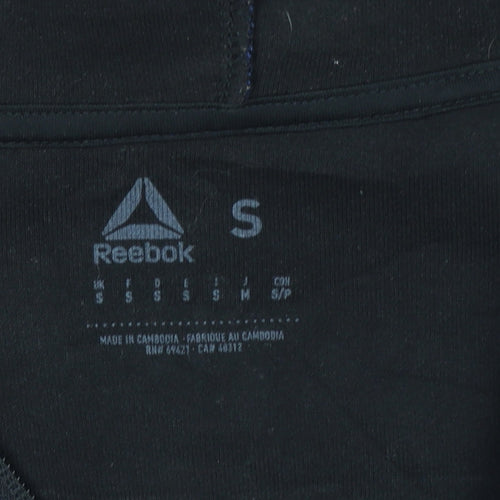 Reebok Men's Blue Full Zip Hoodie Size S Lightweight Sportswear
