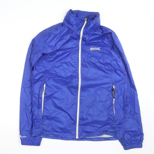 Regatta Men's Blue L Lightweight Windbreaker Jacket Outdoor Hiking