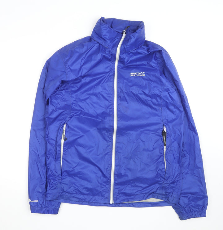 Regatta Men's Blue L Lightweight Windbreaker Jacket Outdoor Hiking
