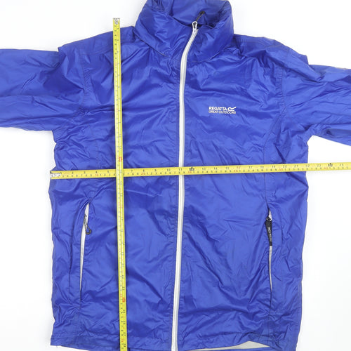 Regatta Men's Blue L Lightweight Windbreaker Jacket Outdoor Hiking