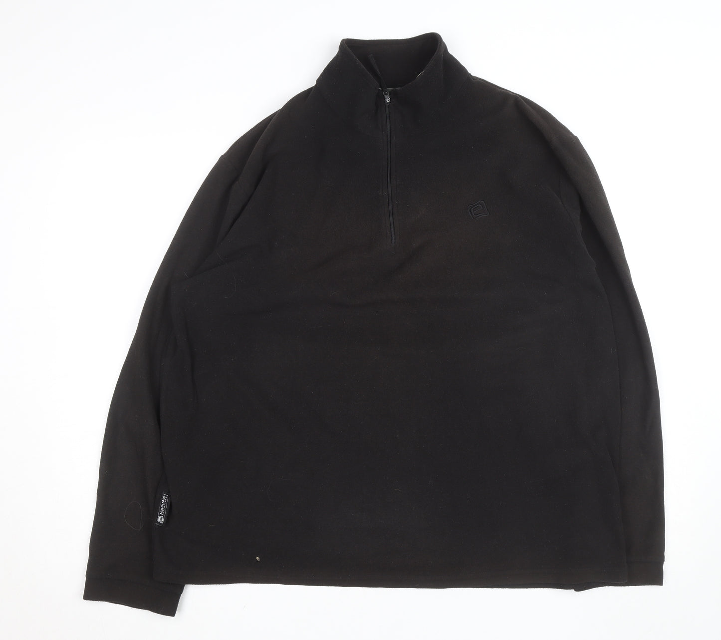Mountain Essentials Men's Black XL Fleece 1/4 Zip Active Jacket