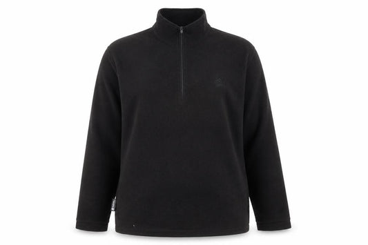Mountain Essentials Men's Black XL Fleece 1/4 Zip Active Jacket