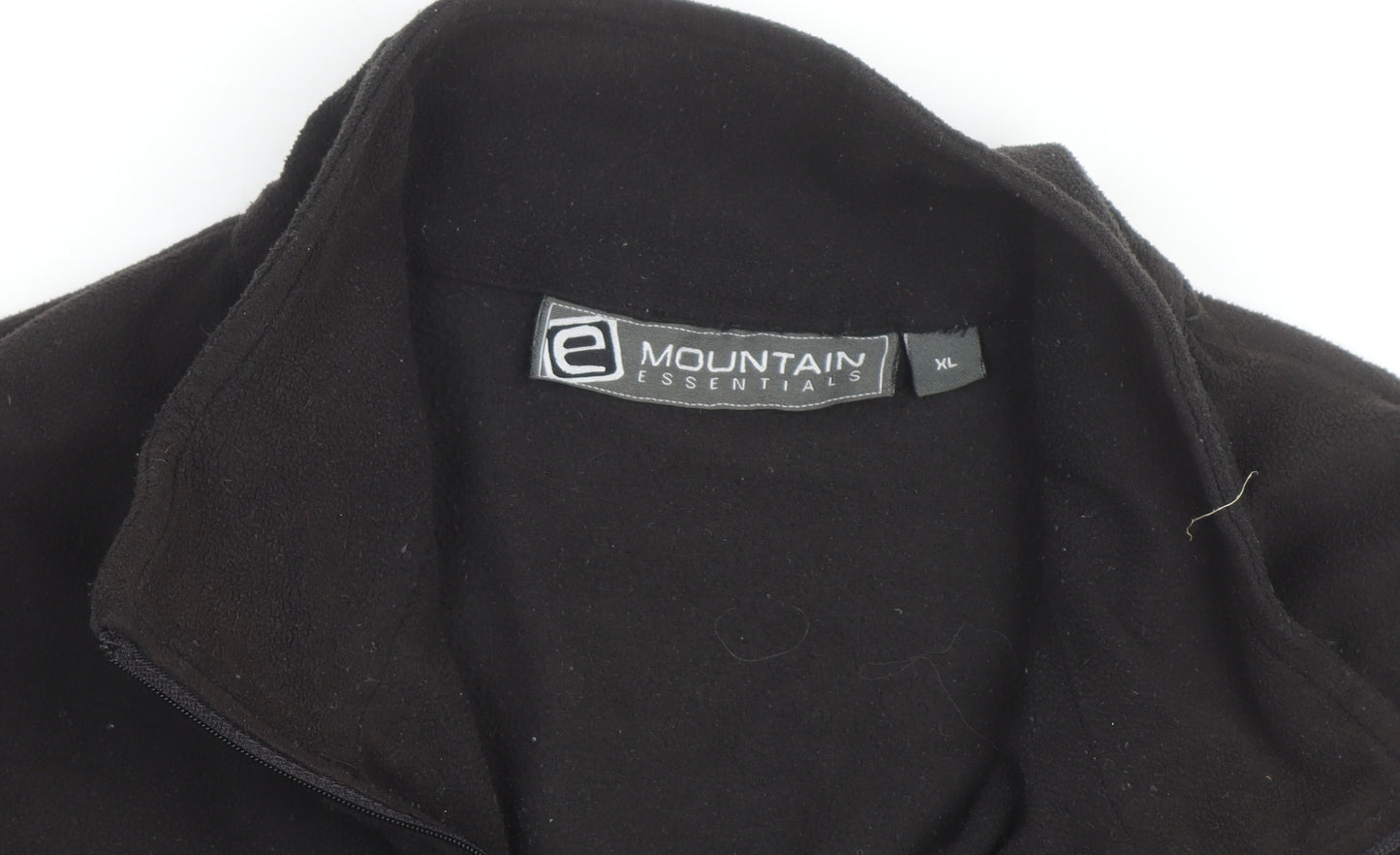 Mountain Essentials Men's Black XL Fleece 1/4 Zip Active Jacket