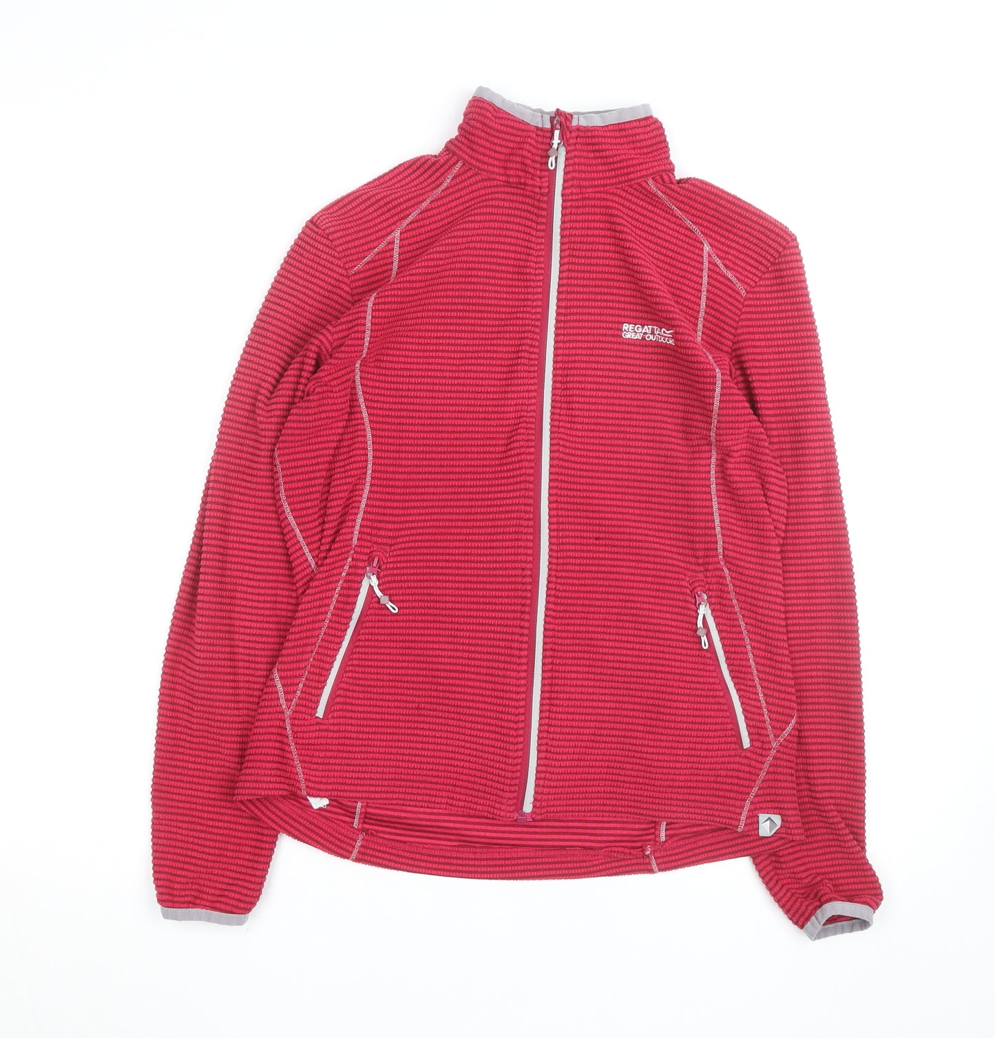 Regatta Women's Red Full Zip Lightweight Activewear Jacket UK 12