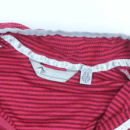 Regatta Women's Red Full Zip Lightweight Activewear Jacket UK 12