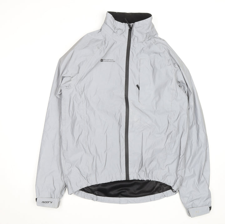 Mountain Warehouse Men's Grey S Windbreaker Jacket Lightweight Activewear
