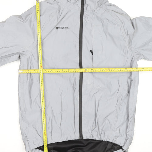 Mountain Warehouse Men's Grey S Windbreaker Jacket Lightweight Activewear
