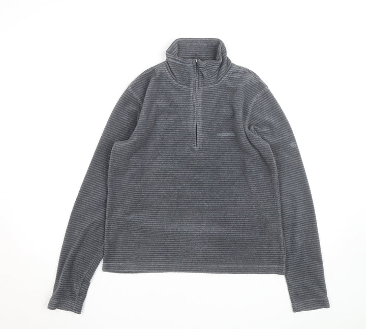 Craghoppers Womens Grey Fleece Half Zip Activewear Jacket UK 12