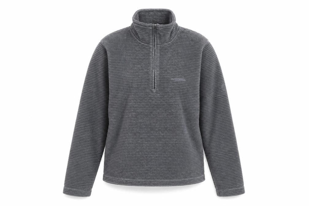 Craghoppers Womens Grey Fleece Half Zip Activewear Jacket UK 12