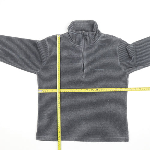 Craghoppers Womens Grey Fleece Half Zip Activewear Jacket UK 12