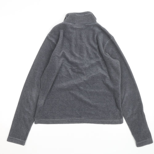 Craghoppers Womens Grey Fleece Half Zip Activewear Jacket UK 12