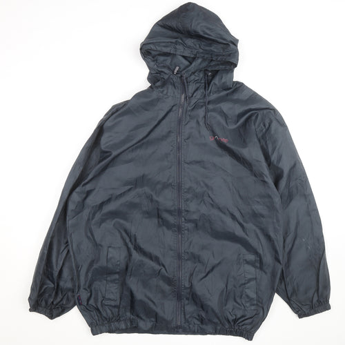 Granite Outdoors Women's Blue Hooded Windbreaker Jacket Size 16