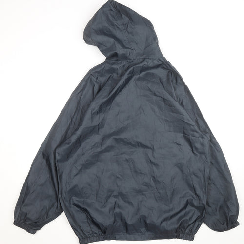 Granite Outdoors Women's Blue Hooded Windbreaker Jacket Size 16