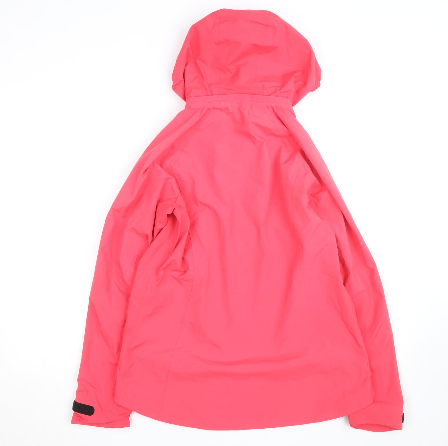 Röhnisch Women Pink Hooded Waterproof Mid-Length Rain Jacket M
