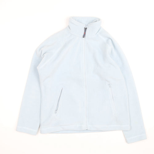 Jerzees Women’s Blue XS Fleece Full Zip Activewear Jacket