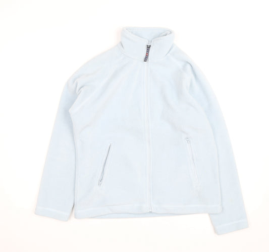 Jerzees Women’s Blue XS Fleece Full Zip Activewear Jacket