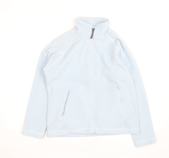 Jerzees Women’s Blue XS Fleece Full Zip Activewear Jacket