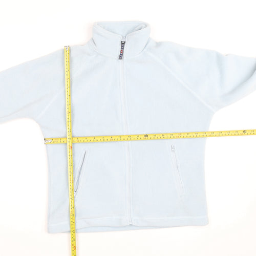 Jerzees Women’s Blue XS Fleece Full Zip Activewear Jacket