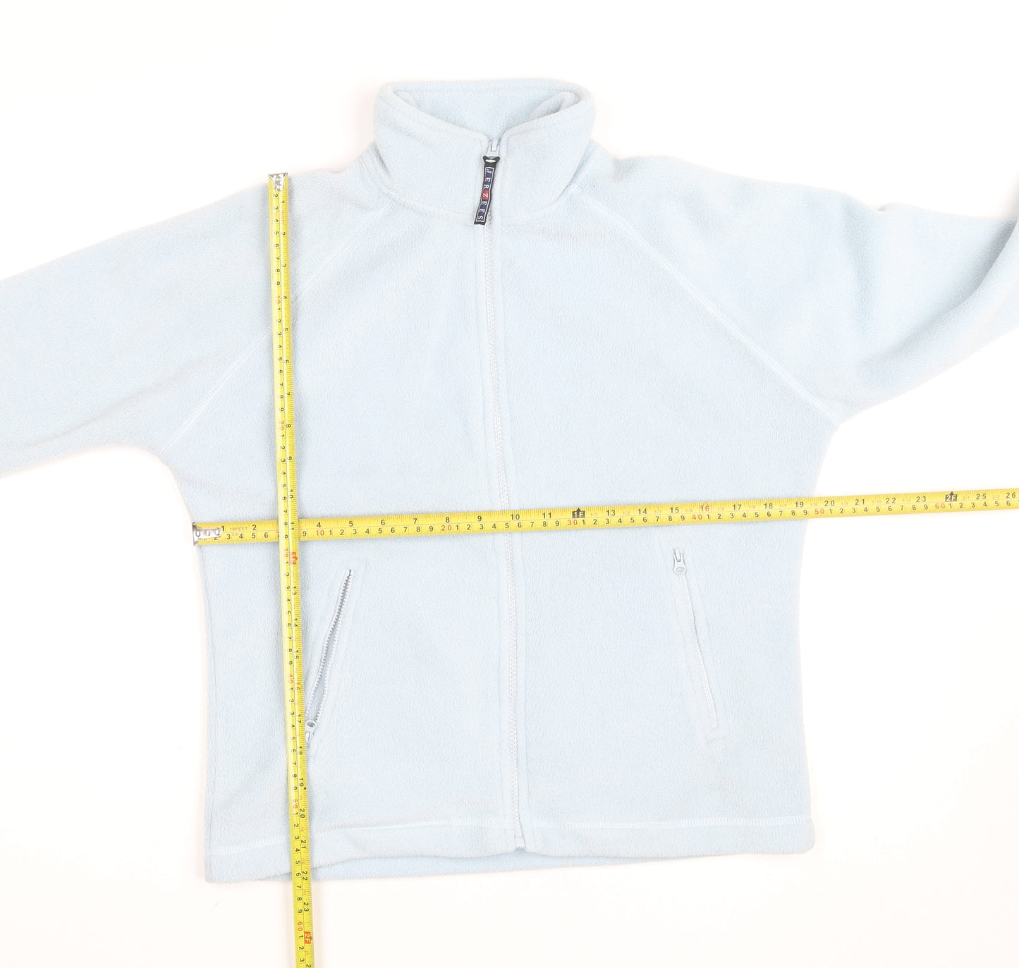 Jerzees Women’s Blue XS Fleece Full Zip Activewear Jacket