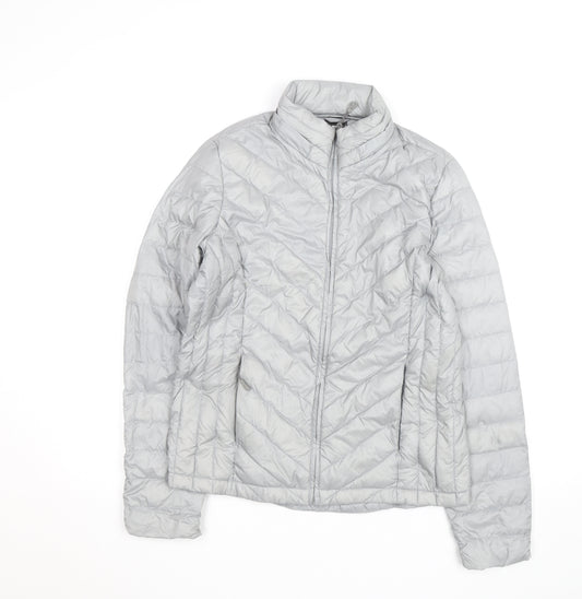32 Degrees Heat Men's Grey Lightweight Puffer Jacket Size S