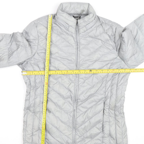 32 Degrees Heat Men's Grey Lightweight Puffer Jacket Size S