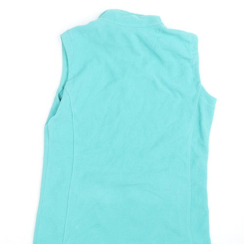 Regatta Women's Blue Fleece Sleeveless Full Zip Outdoor Jacket UK 12