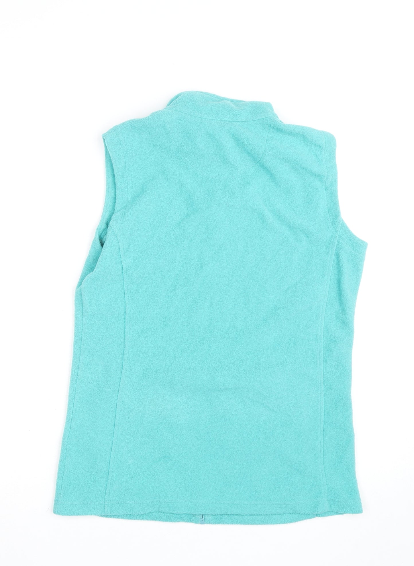 Regatta Women's Blue Fleece Sleeveless Full Zip Outdoor Jacket UK 12