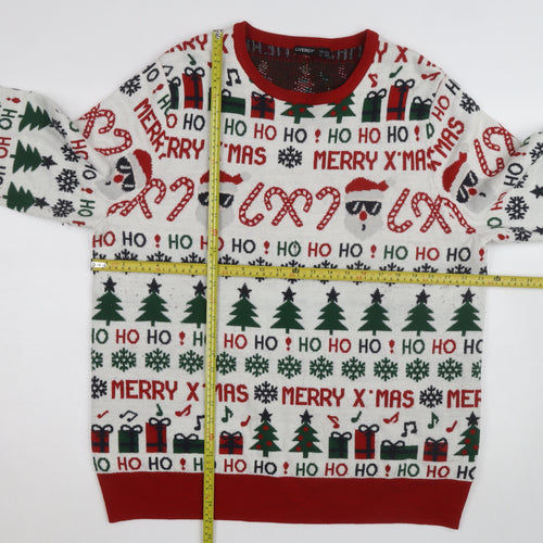 Livergy Unisex Multicoloured Christmas XL Pullover Jumper