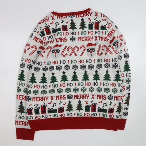 Livergy Unisex Multicoloured Christmas XL Pullover Jumper