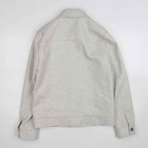 Marks and Spencer Women’s Beige Wool Blend Short Jacket S