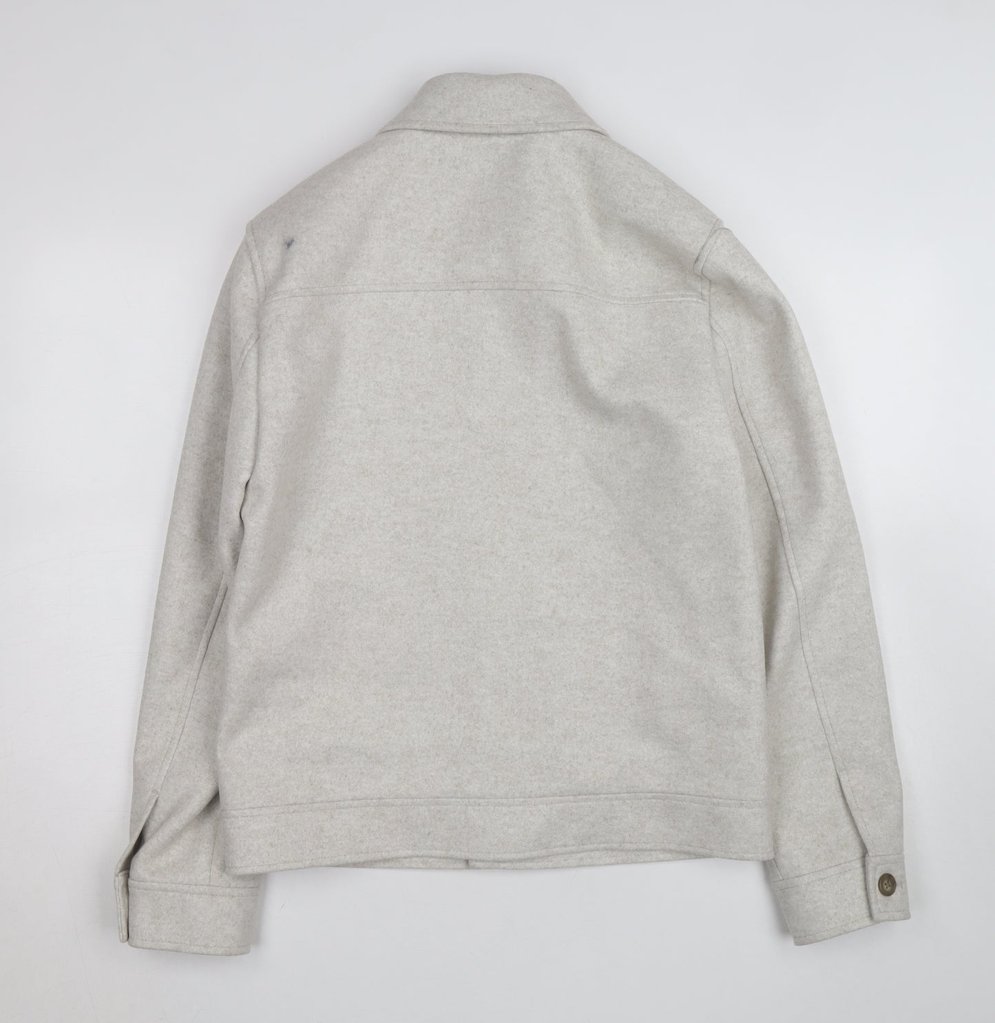 Marks and Spencer Women’s Beige Wool Blend Short Jacket S
