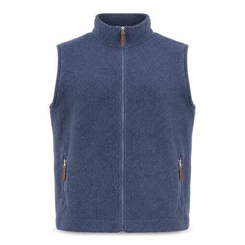 Country Rose Men's Blue Fleece Waistcoat XL Bodywarmer