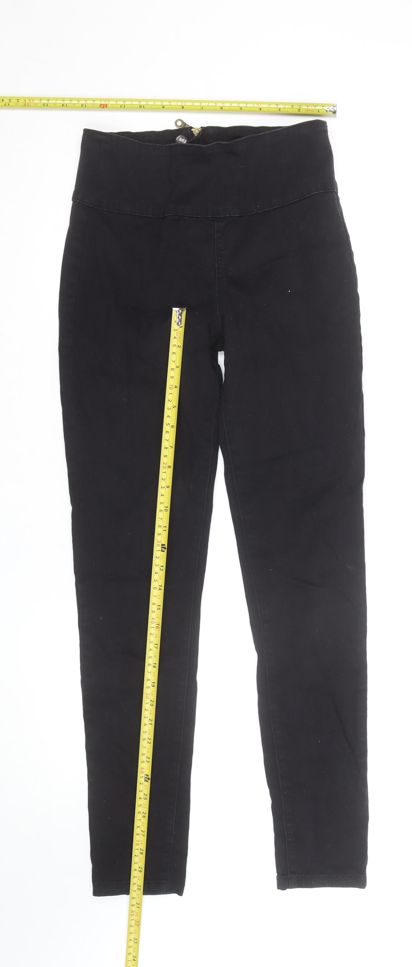 The Denim Women's Black High Rise Skinny Jeans Size 10