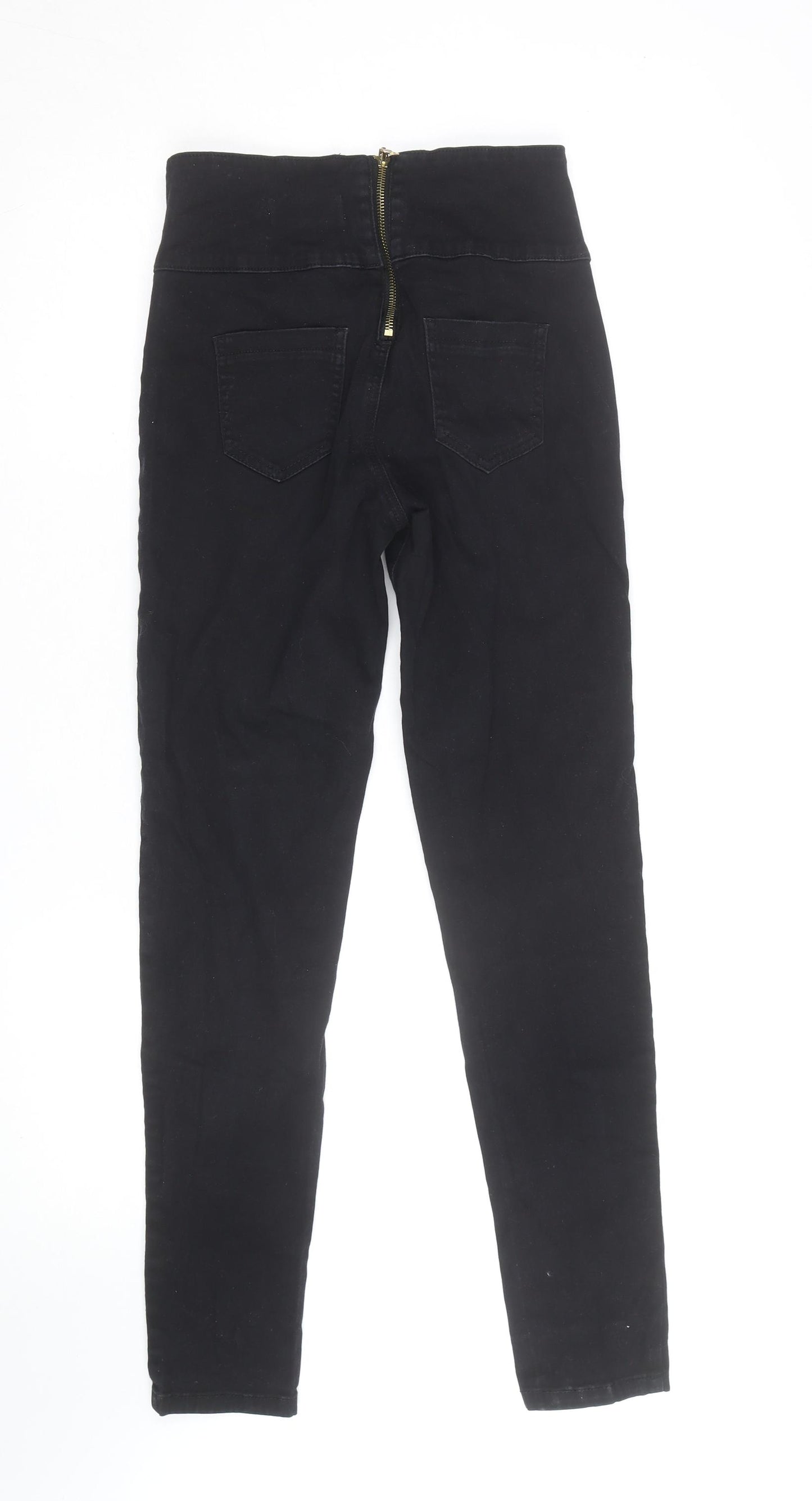 The Denim Women's Black High Rise Skinny Jeans Size 10
