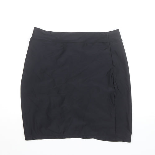 Dunnes Stores Women's Black Size 16 High Rise Pencil Skirt