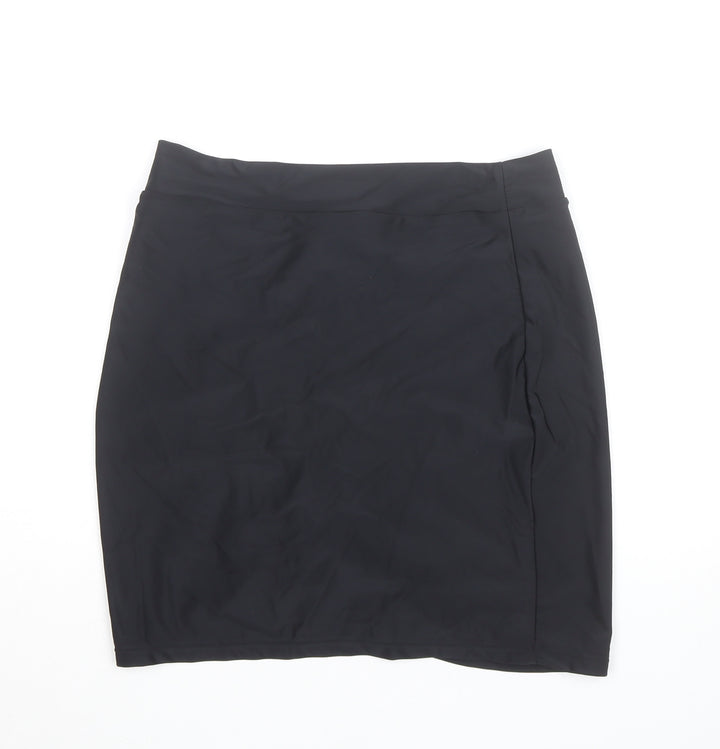 Dunnes Stores Women's Black Size 16 High Rise Pencil Skirt