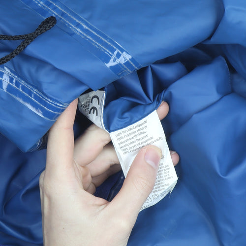 Regatta Men's Blue Waterproof Hooded Rain Jacket UK 12 / 38