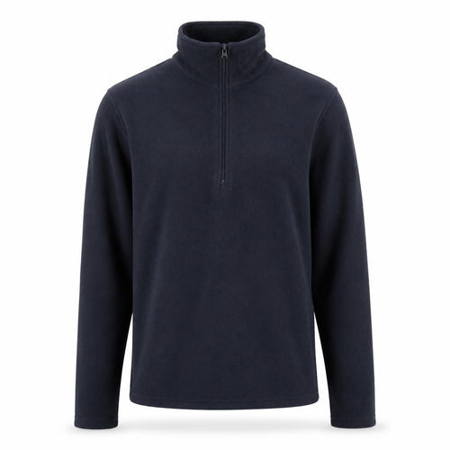Mountain Warehouse Men’s Black Fleece 1/2 Zip Activewear Jacket M