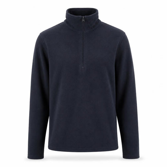 Mountain Warehouse Men’s Black Fleece 1/2 Zip Activewear Jacket M