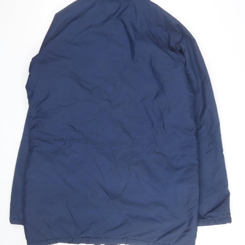 L.L. Bean Men's Blue XL Long Nylon Winter Parka Coat