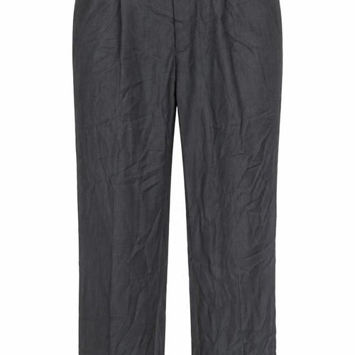 Marks and Spencer Grey Wool Dress Pants Women’s Size 15 Pleated